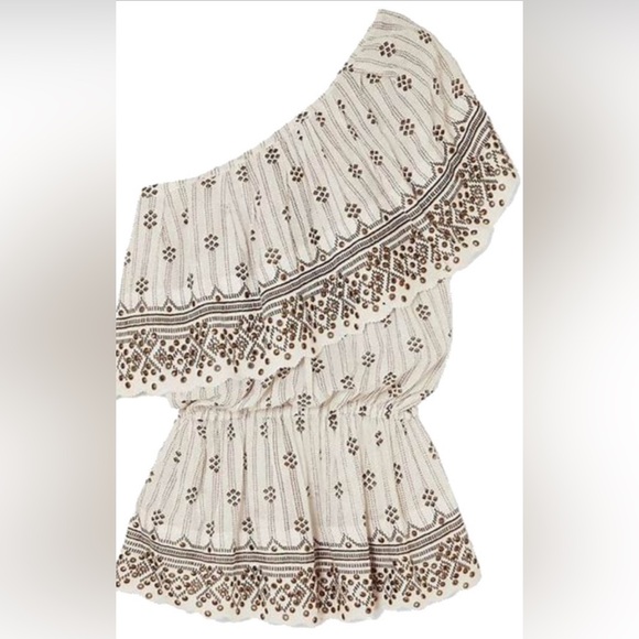 Isabel Marant Tops - Isabel Marant Astrid One Shoulder Eyelet Top NWT